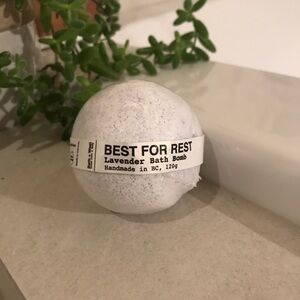 Free with purchase: Lavender Bath Bomb